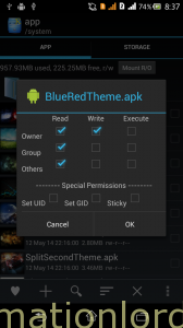 Permissions setup