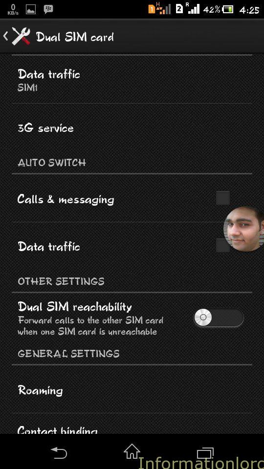 Enable Dual SIM 3G on Xperia C