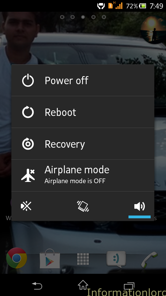 advanced boot options for Xperia c