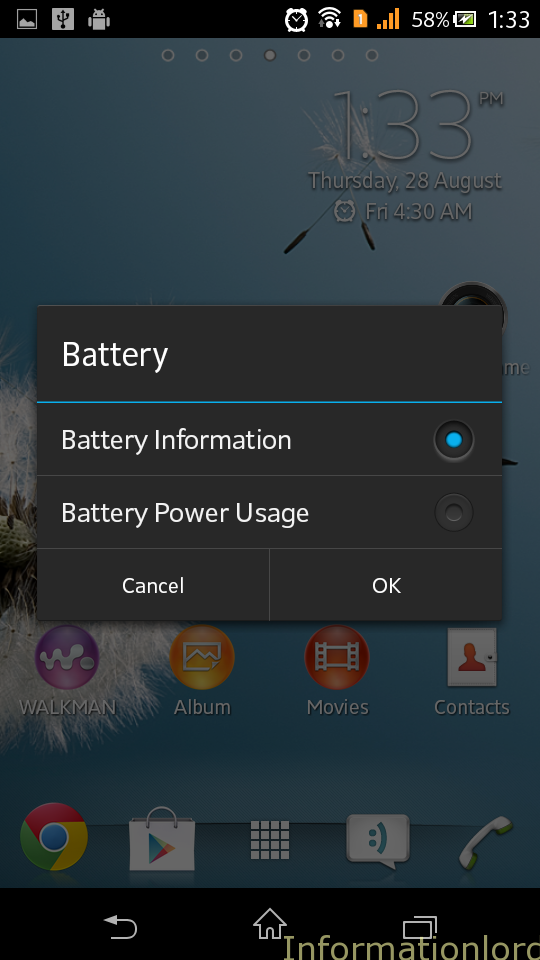 Battery Mode