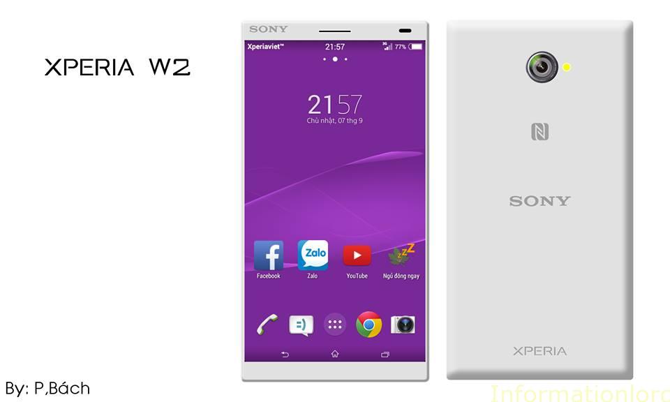 Sony Xperia W2 White