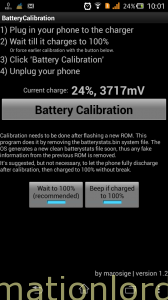 Battery Caliberation Fix Xperia C