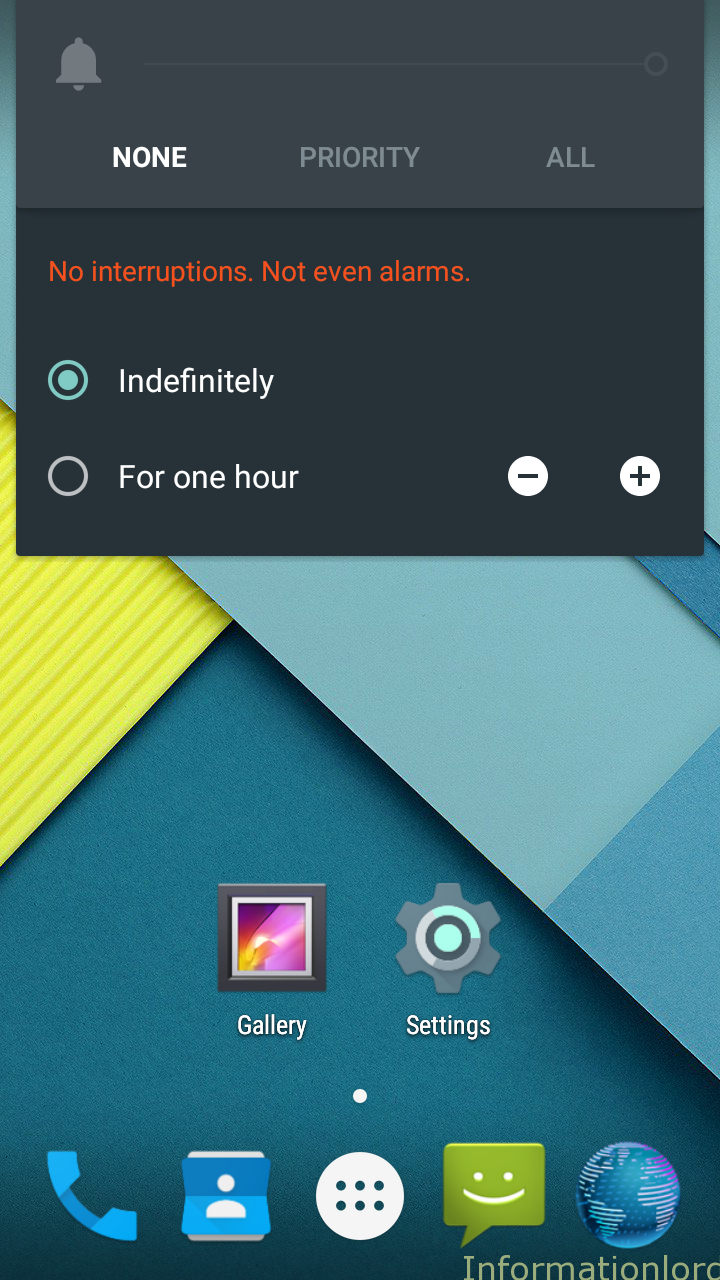 Notifications Android Lollipop Note 2