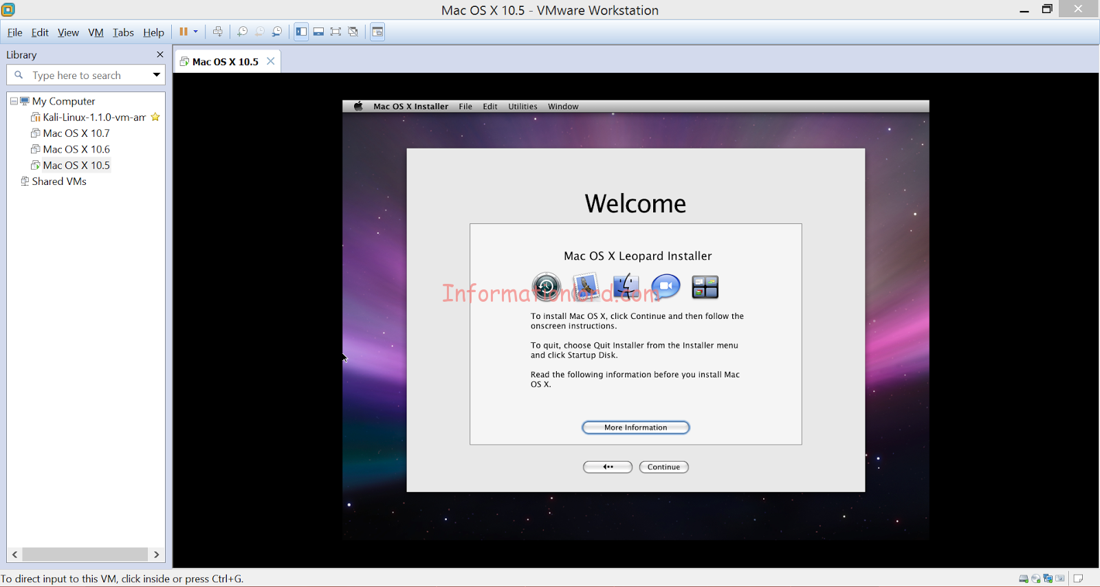 mac os x vmware amd fx