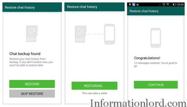How to restore WhatsApp Chat on new Phone without Data loss