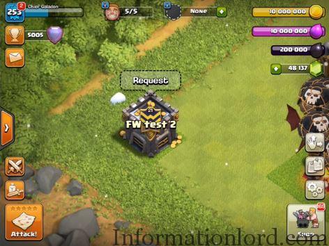 Clan castle upgrade in Clash of Clans update 