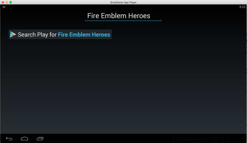 Procedure to install fire emblem heroes game on laptop mac or windows