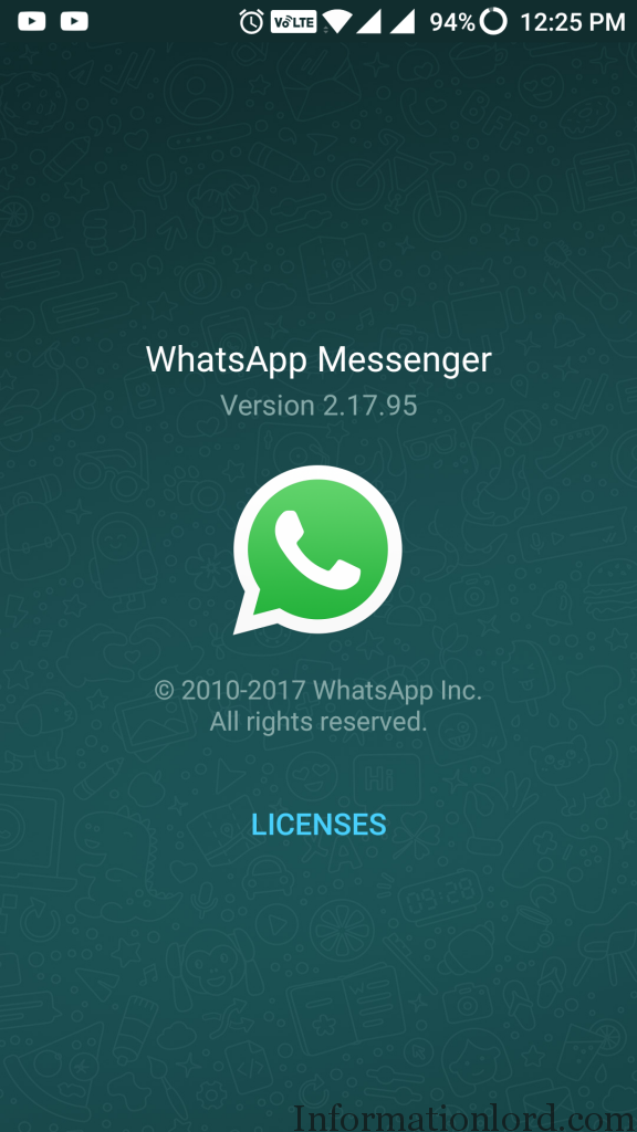 Download latest WhatsApp version 2.17.95 Update