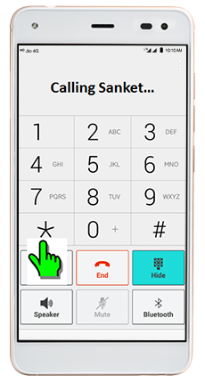 Make Caller Tune in Jio Phone with * key