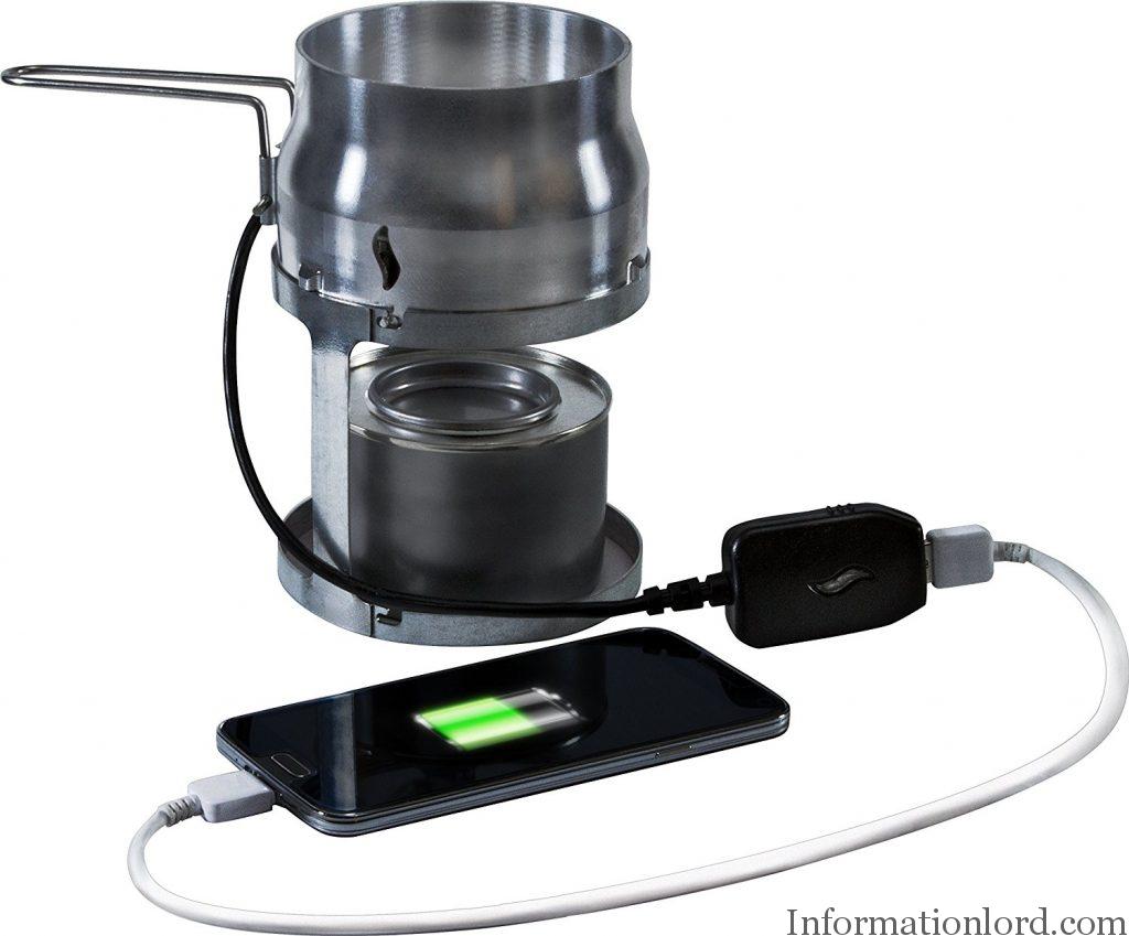 Quick Guide to charge smartphone with fire and water