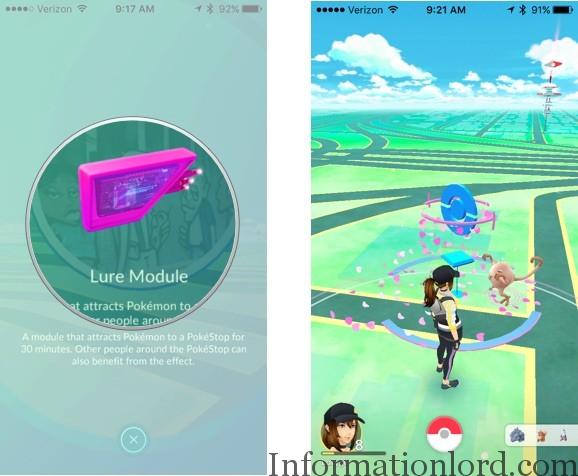 What is Lure Module in Pokemon Go Game